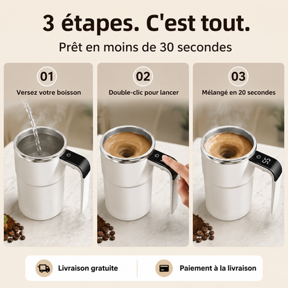 Mug Auto-mélangeuse portable