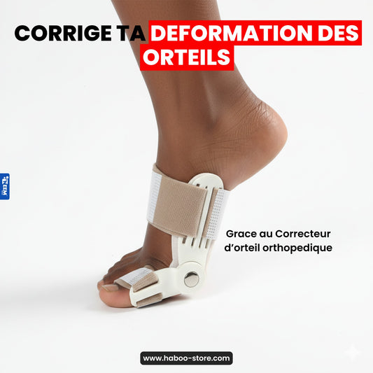 Correcteur de bosse au pieds