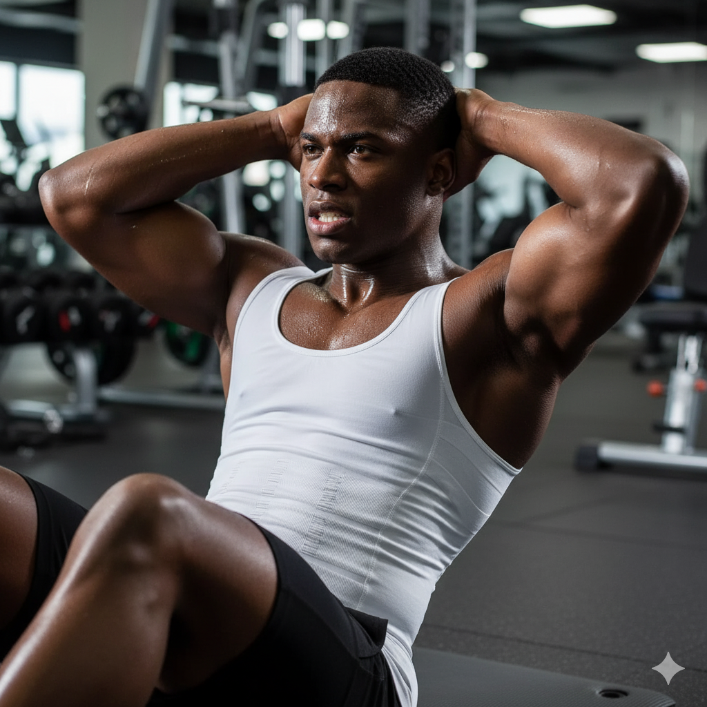 3 Débardeurs minceur pour homme (Blanc/Noir/Gris)