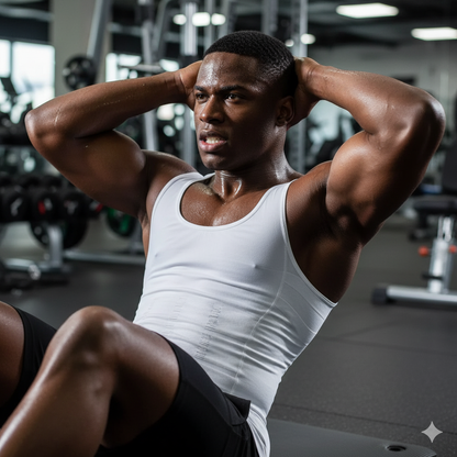 3 Débardeurs minceur pour homme (Blanc/Noir/Gris)