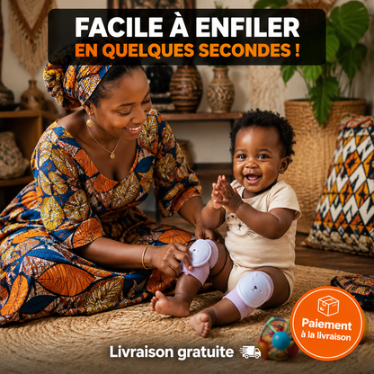 3 paires de Protège-Genoux Bébé