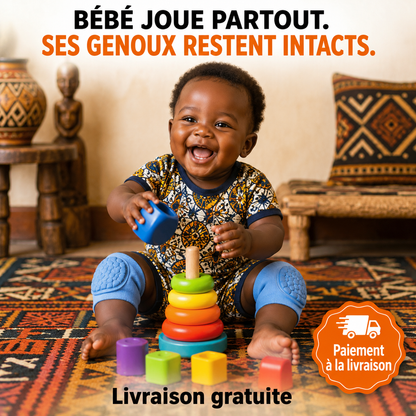 3 paires de Protège-Genoux Bébé
