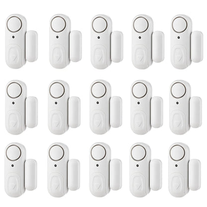 KERUI Door Window Magnets Sensor Detector with Battery 100dB Door Sensor Wireless Security Alarm for Home Working Independently