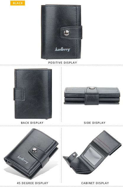 Porte-Cartes de Crédit Antivol RFID Homme
