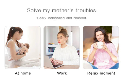 Tire-lait électrique main libre & silencieux