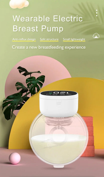 Tire-lait électrique main libre & silencieux