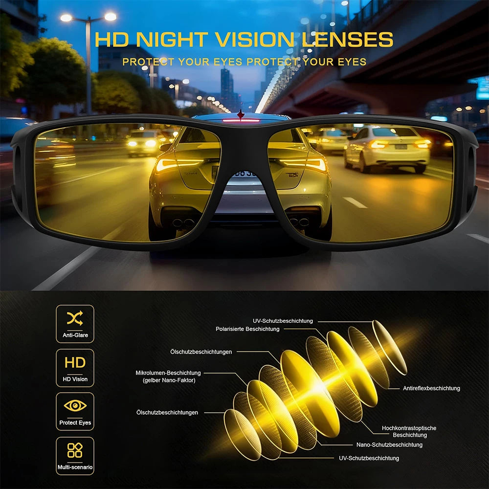 Lunettes de Vision Nocturne pour Conducteur