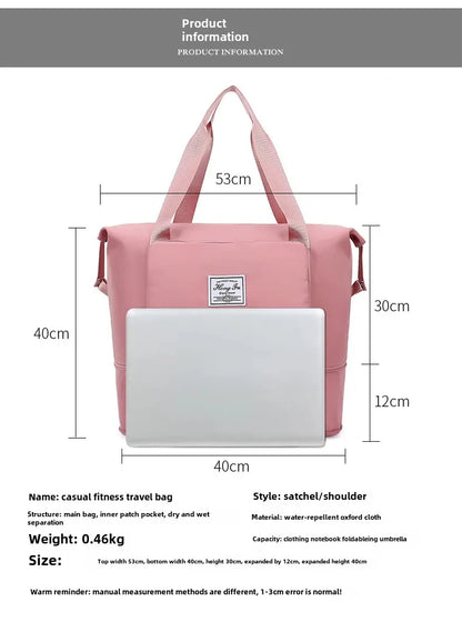 Sac de Voyage Pliable et Extensible