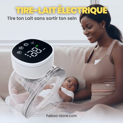 Tire-lait électrique main libre & silencieux