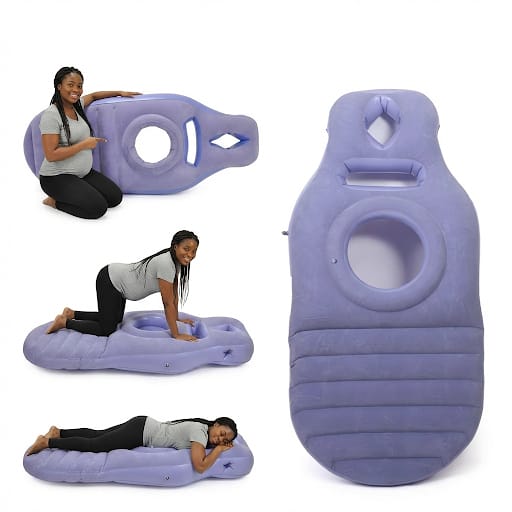 Coussin Ovale Gonflable de Grossesse
