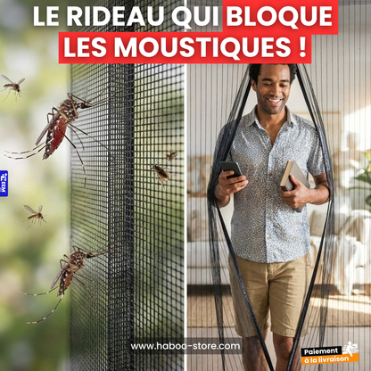 Moustiquaire Magnétique pour Porte et Fenêtre